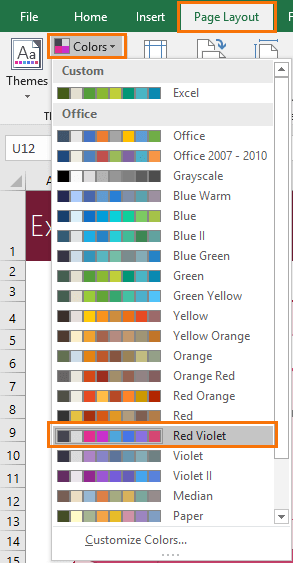 Infographic Chart Excel