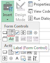 Excel Combo Box