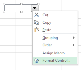 Excel Combo Box