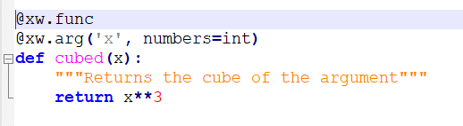 cubed python udf code