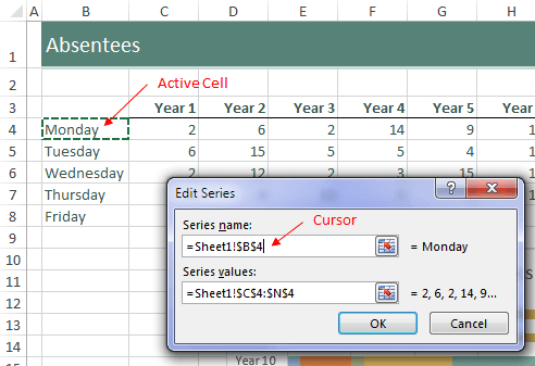 Excel Cursor arrow keys not working