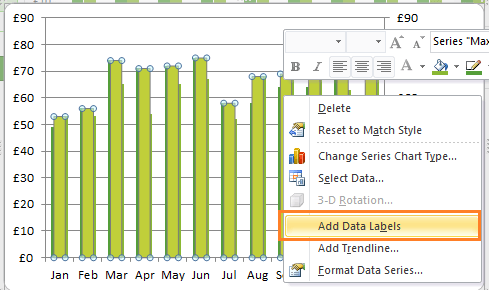 add data labels