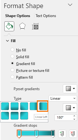 dark theme dashboard scatter chart gradient fill for labels