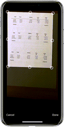 select data area with pull handles