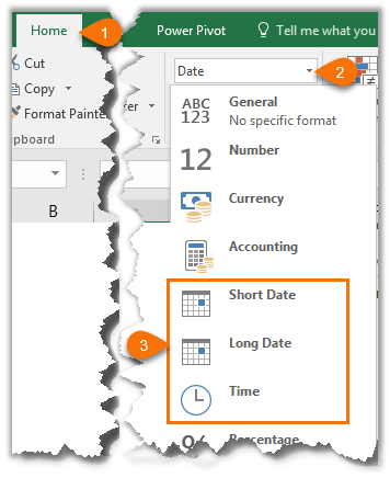 Excel Date And Time Formatting My Online Training Hub