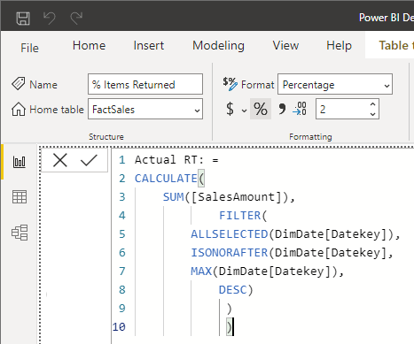 Introduction to DAX measures in Power BI