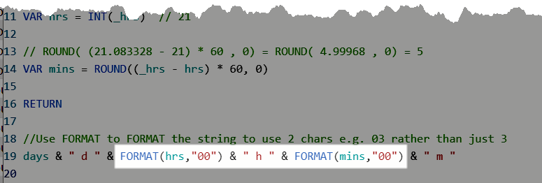 using DAX FORMAT function