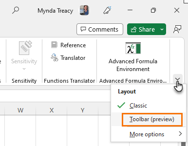 excel double click shortcuts ribbon example