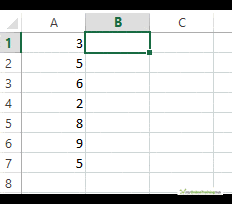 duplicating formula in single column