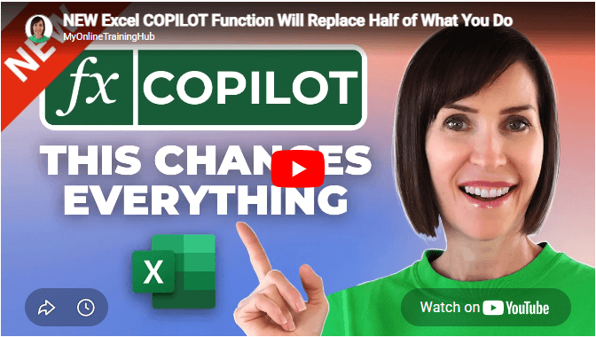 Excel COPILOT Function