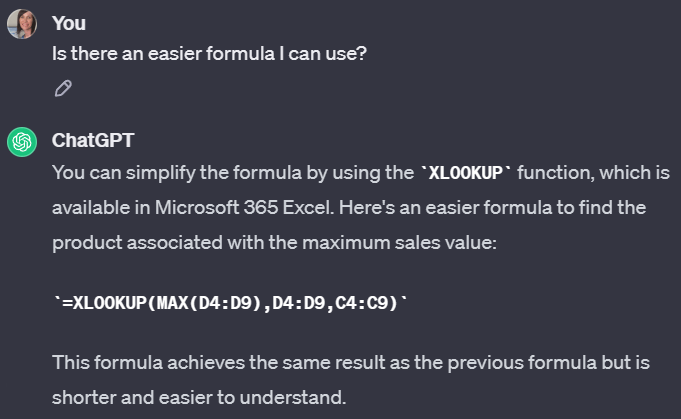 ask chatgpt if there's an easier formula