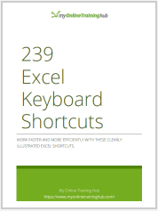 excel keyboard shortcuts