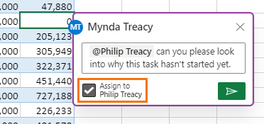 Assign tasks in Excel