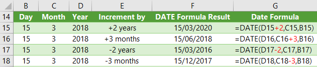 Excel Date Functions With Examples