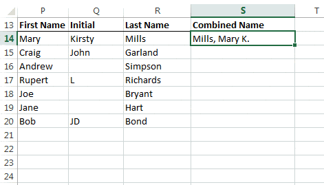 flash fill for excel mac