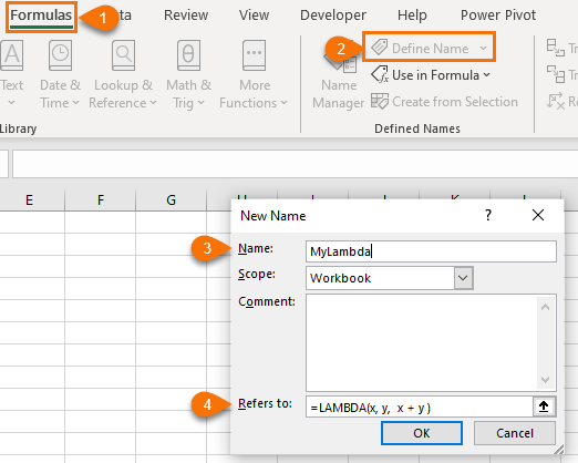 Excel Lambda Function 4 