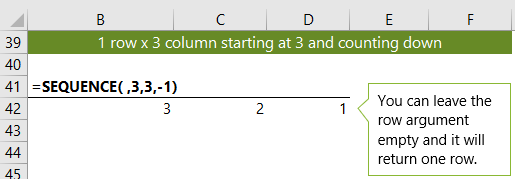 How To Add Sequence Function In Excel 2013