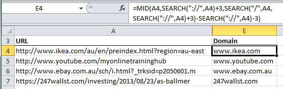 Formula To Extract Text From A Cell