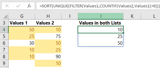 extract values present in two lists of different sizes