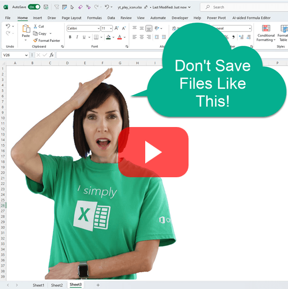 f12 save as excel shortcut