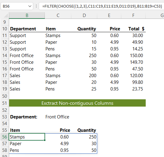 How To Use Unique Filter Formula In Excel