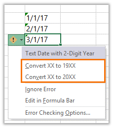 auto convert excel dates formatted as text