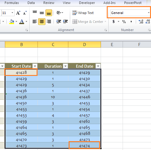 Gantt Chart Excel