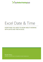 Ultimate Guide to Date & Time In Excel ebook cover