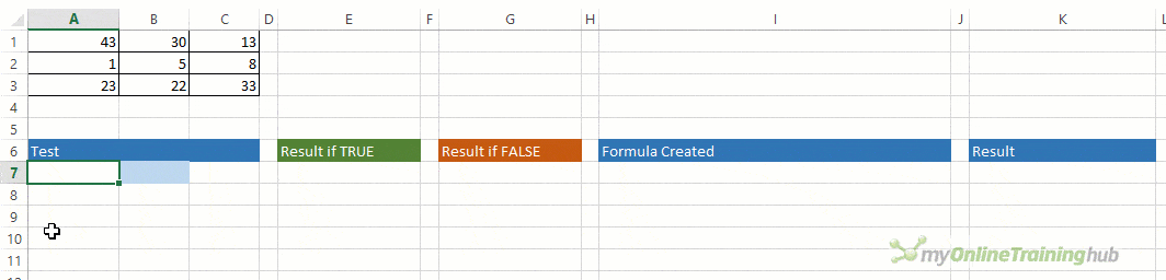 IF Formula Builder SUM AVERAGE