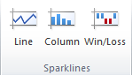 Excel Sparklines