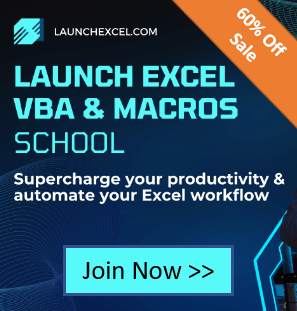 launch excel vba course