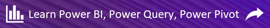 learn power bi, power query and power pivot