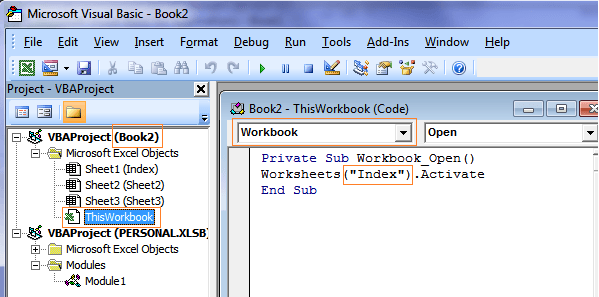 Force Excel To Open On A Specific Sheet My Online Training Hub