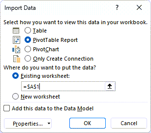 double click Grand Total to get pivottable source data