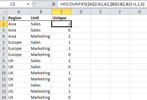 Distinct count in excel pivot table not showing