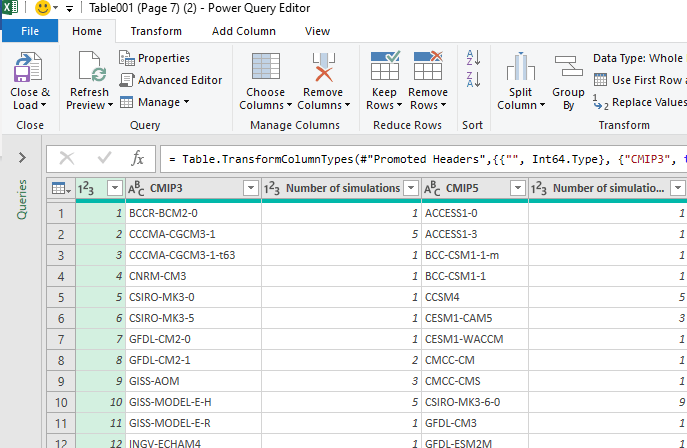 power query editor import pdf to excel