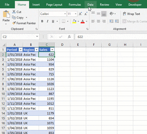 Power Query Add Column from Example 2