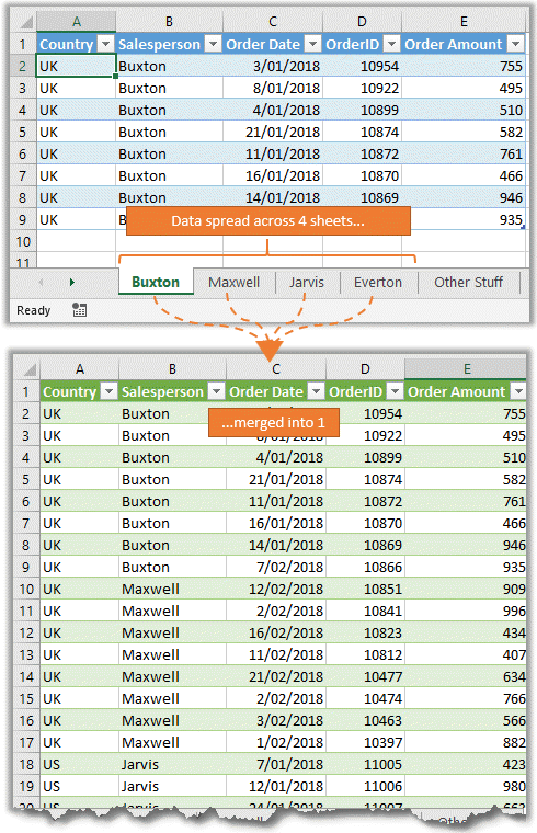 power query consolidate excel sheets my online training hub