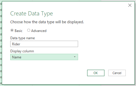 Power Query Custom Data Types