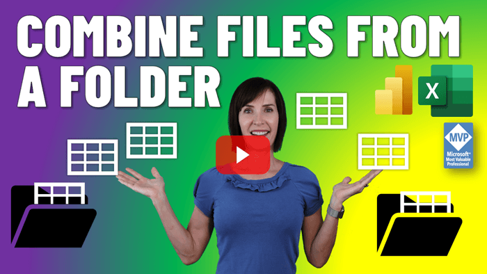 Get and Combine Files from folder with Power Query