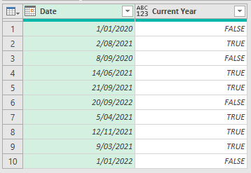 Power Query Custom Function result