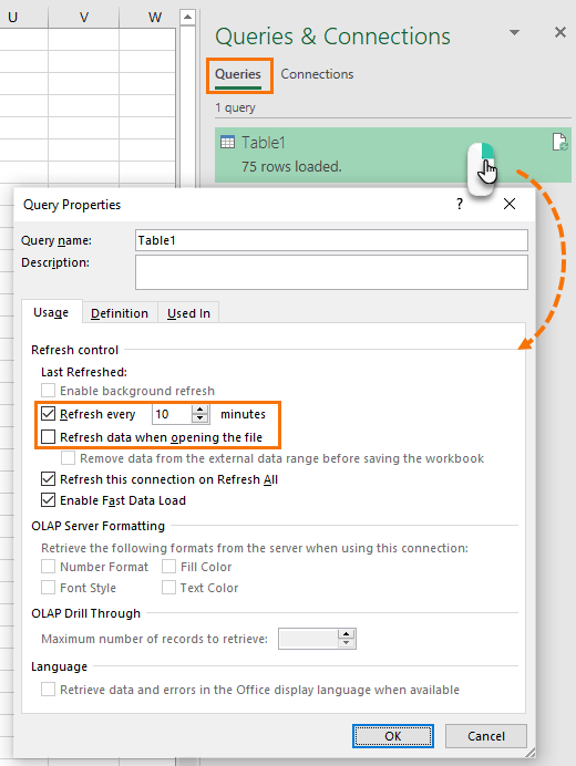 Auto Refresh PivotTables Loaded to Data Model via Power Query
