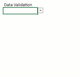excel online searchable data validation