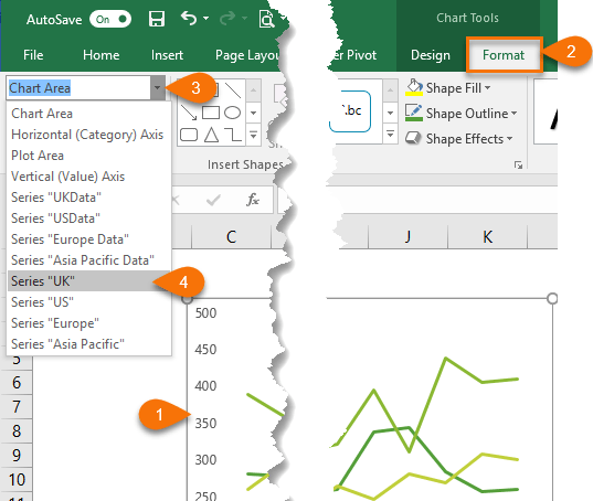 Dynamically Label Excel Chart Series Lines My Online Training Hub