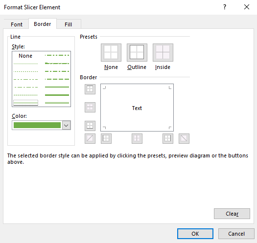 mac excel color font for percentages