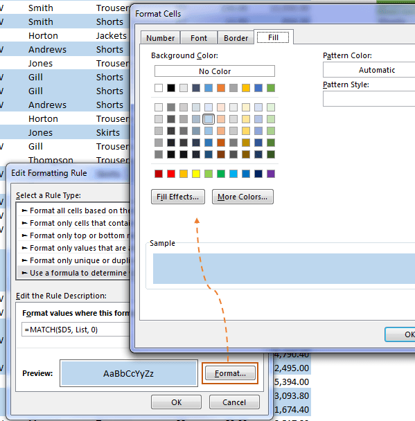 set format