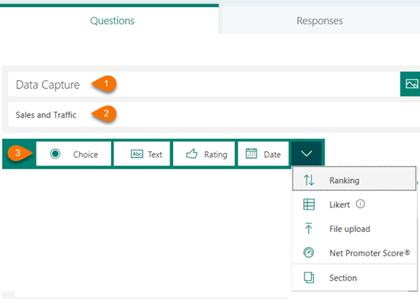 setting up Excel forms