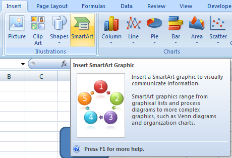 Smartart в excel что это