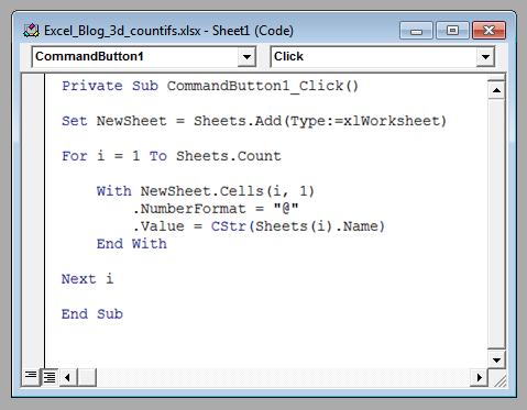 list sheet tab names with excel vba my online training hub