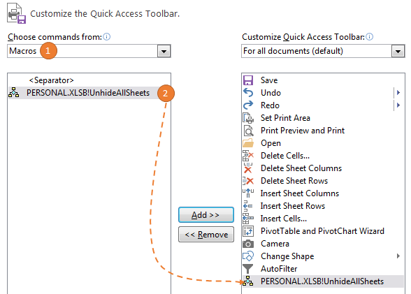 Unhide Multiple Worksheets In Excel